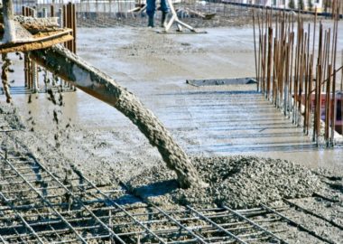 cement pouring concrete cement pouring